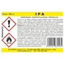 Valiklis Dclean D-CLEAN Isopropylalkohol 1000ml další názvy produktu: IPA, propan-2-ol, isopropanol Valiklis Dclean D-CLEAN Isopropylalkohol 1000ml další názvy produktu: IPA, propan-2-ol, isopropanol