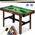 Neo-Sport Biliardo stalas 122 x 61 x 76 cm NS-807 tamsiai rudas