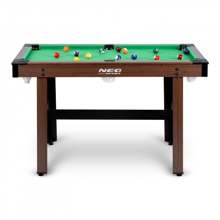 Neo-Sport Billiard table 122 x 61 x 76 cm NS-807 dark brown – 4