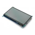 Touchscreen, capacitive QLED Quantum Dot 7" 1024x600px, Waveshare 18625 Touchscreen, capacitive QLED Quantum Dot 7" 1024x600px, Waveshare 18625