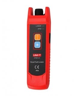 Optinio kabelio testeris, lazeris 650+/-20nm ?10mW 8-10km, 3.7V 1050mAh, IP54, UNI-T