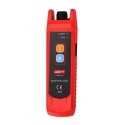 Optinio kabelio testeris, lazeris 650+/-20nm ?10mW 8-10km, 3.7V 1050mAh, IP54, UNI-T Optinio kabelio testeris, lazeris 650+/-20nm ?10mW 8-10km, 3.7V 1050mAh, IP54, UNI-T