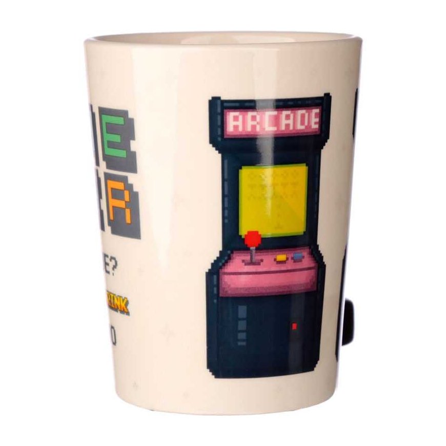 Puckator Game Over Joystick Arcade shaped handle mug – 2