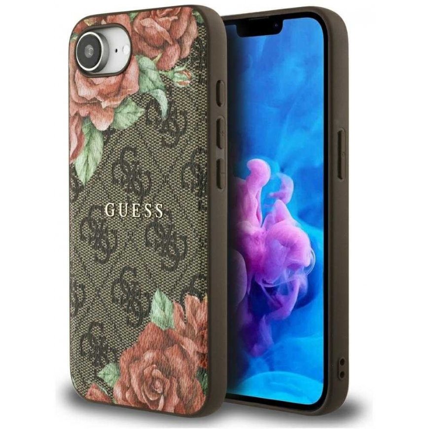 GUESS Case Guess 4G Flowers Print