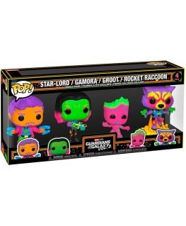 Funko POP pack 4 figures Marvel Guardians of the Galaxy 2 Exclusive
