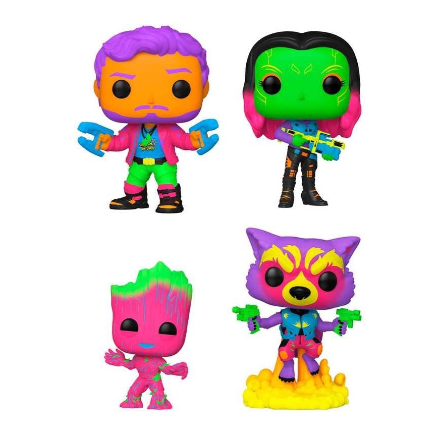 Funko POP pack 4 figures Marvel Guardians of the Galaxy 2 Exclusive – 2
