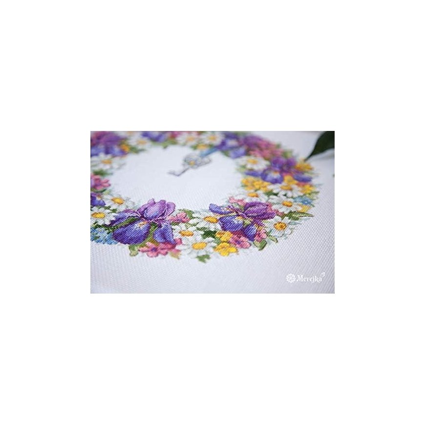 Photo frame Merejka Wreath with irises SK108 – 3