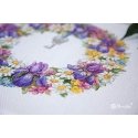 Photo frame Merejka Wreath with irises SK108 Photo frame Merejka Wreath with irises SK108