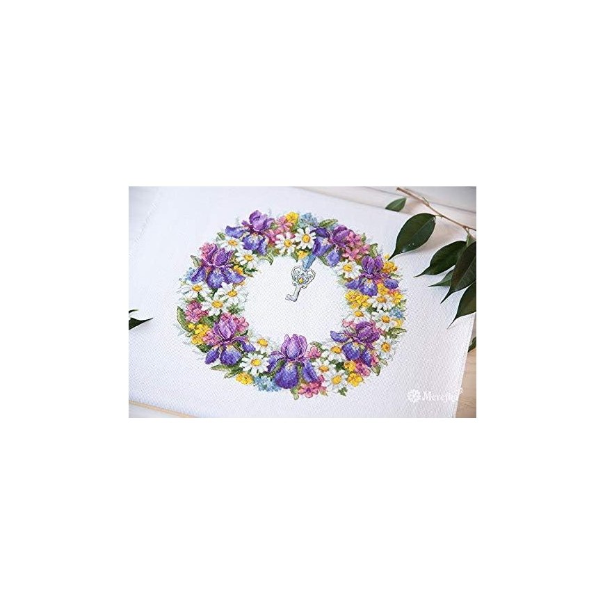 Photo frame Merejka Wreath with irises SK108 – 4