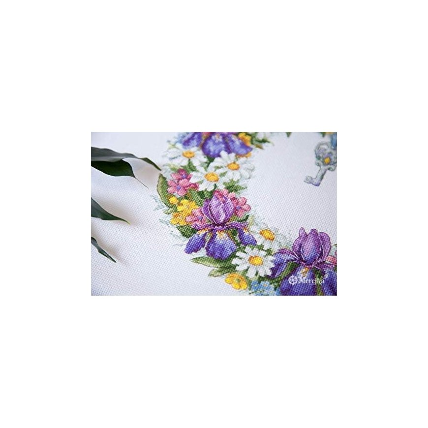 Photo frame Merejka Wreath with irises SK108 – 5