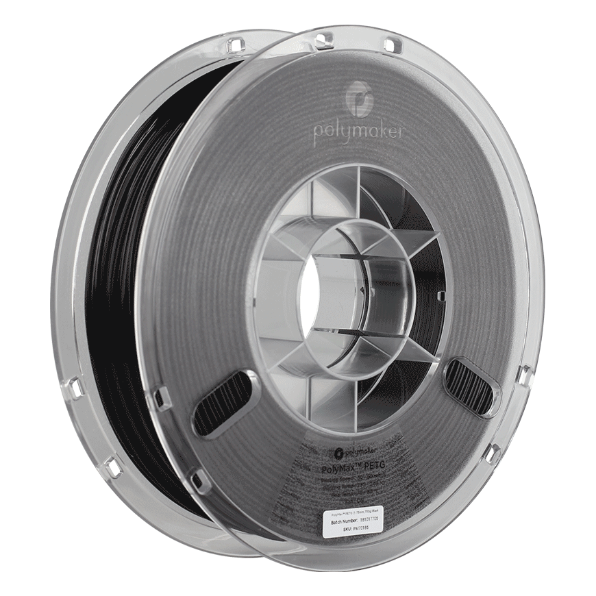 Polimaker Polimaker PolyMax Tough PETG - 0.75kg - 1.75mm - Black