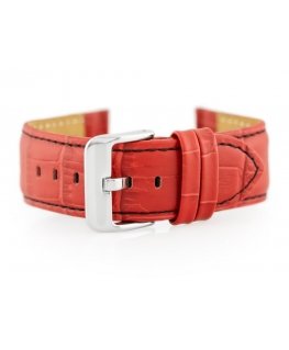 BISSET BS-153 leather watch strap - 22mm