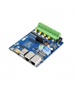 Dual ETH Quad RS485 -pohjalevy (B) - Raspberry Pi -laskentamoduulin 4-nastainen laajennus - Waveshare 2166
