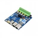 Dual ETH Quad RS485 -pohjalevy (B) - Raspberry Pi -laskentamoduulin 4-nastainen laajennus - Waveshare 2166 Dual ETH Quad RS485 -pohjalevy (B) - Raspberry Pi -laskentamoduulin 4-nastainen laajennus - Waveshare 2166