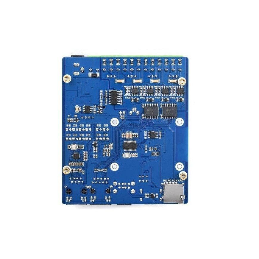 Dual ETH Quad RS485 -pohjalevy (B) - Raspberry Pi -laskentamoduulin 4-nastainen laajennus - Waveshare 2166 – 4