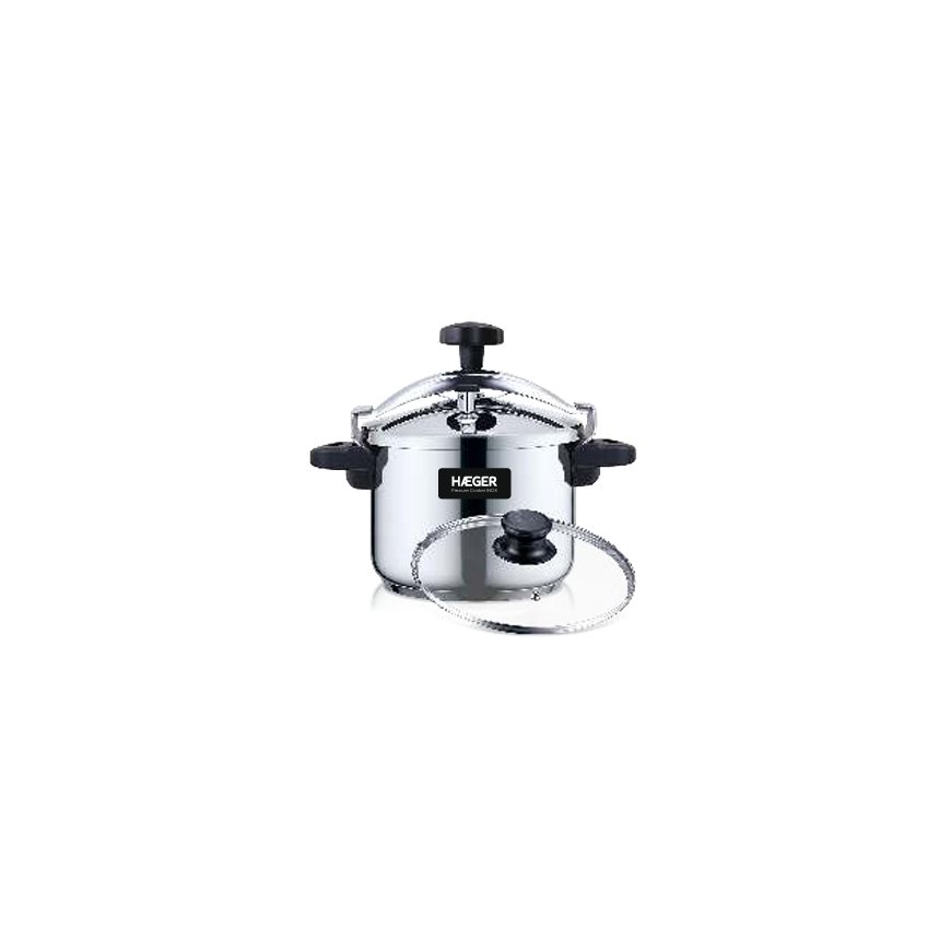 Haeger PC-6SS.019A ātrvārāmais katls 6 L Nerūsējošs tērauds