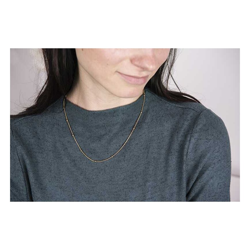 Troli Rose Gold Plated Ball Necklace – 2