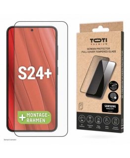 Toti Premium PREMIUM TEMPERED glass 3D screen protector full cover for Samsung Galaxy S24+/S25+