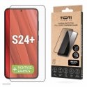 Toti Premium PREMIUM TEMPERED lasinen 3D näytönsuoja koko kansi Samsung Galaxy S24+/S25+:lle Toti Premium PREMIUM TEMPERED lasinen 3D näytönsuoja koko kansi Samsung Galaxy S24+/S25+:lle