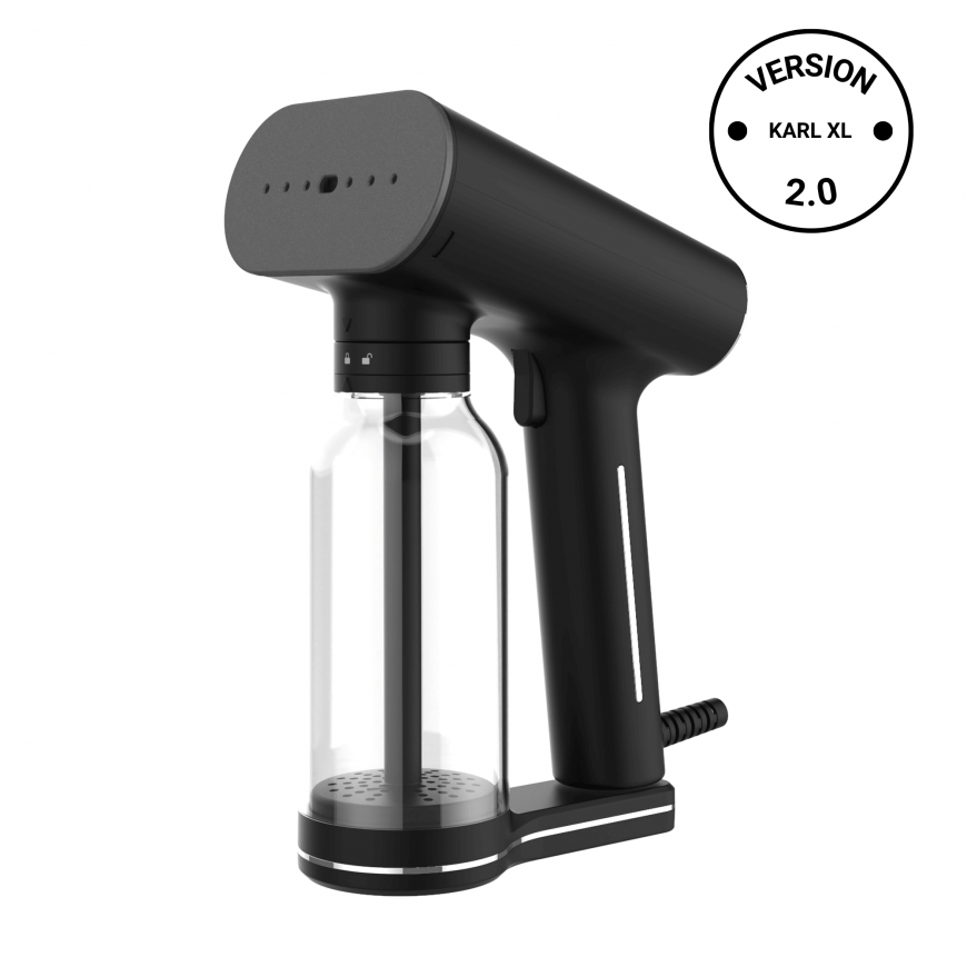 Käsi- aurukeskus Karl XL 2 400ml/2000W/33g_min, SteamOne, Must