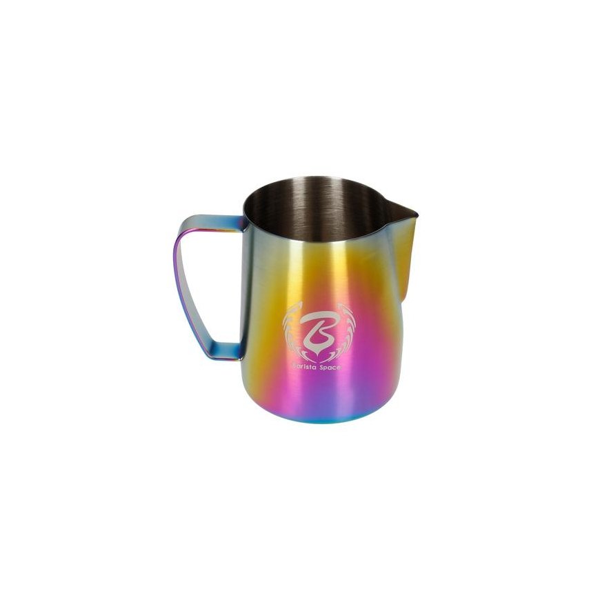 Barista Space - 600 ml Sandy Rainbow Milk Jug – 2