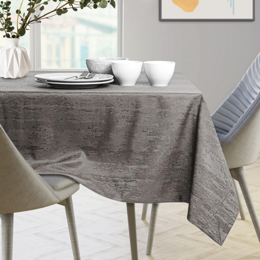 AmeliaHome Tablecloth AH VESTA BRD COCOA 30X100 – 5