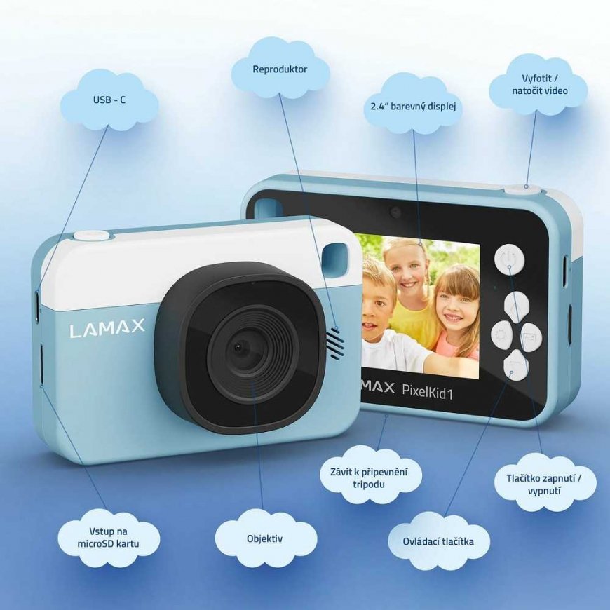 LAMAX PixelKid1 Mėlyna – 3