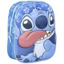 School bag Stitch Blue 25 x 31 x 10 cm School bag Stitch Blue 25 x 31 x 10 cm