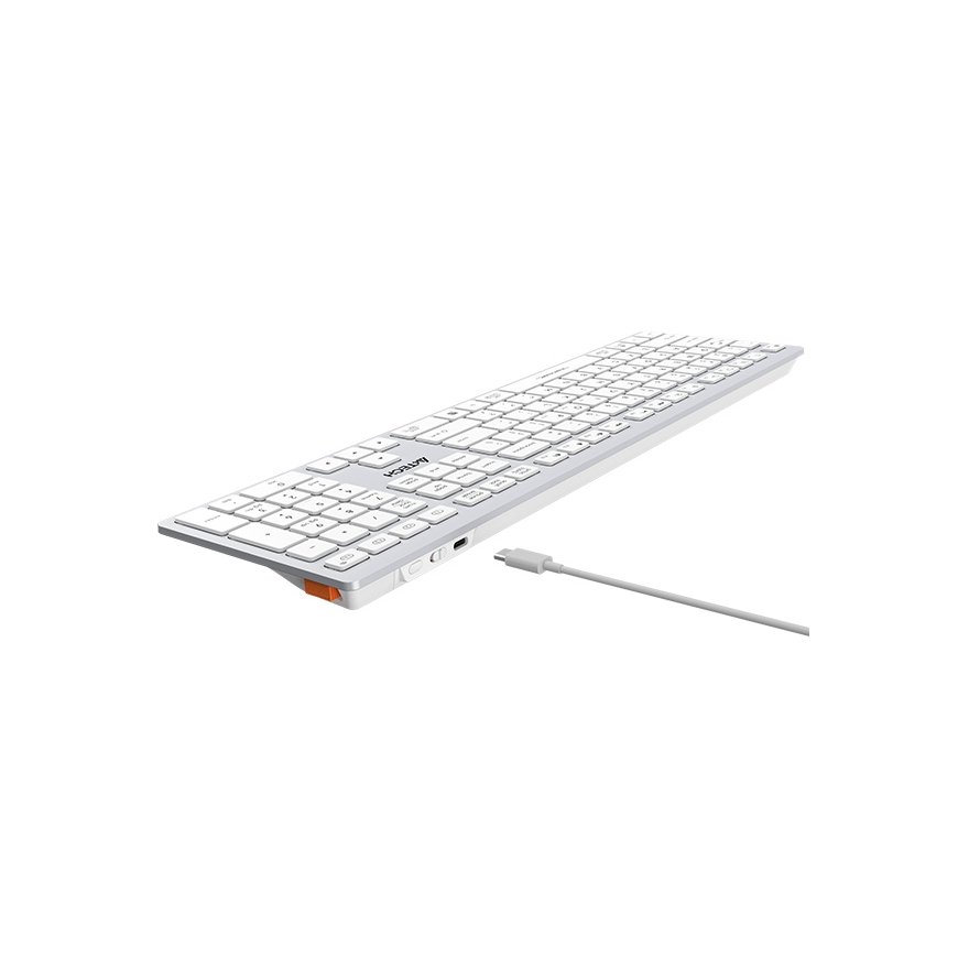 A4Tech Fstyler FBX50C keyboard Universal RF Wireless + Bluetooth White – 4