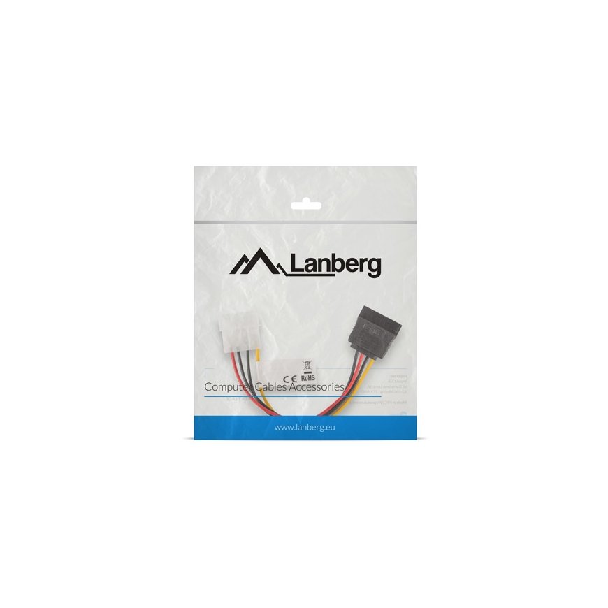 Lanberg CA-HDSA-10CU-0015 internal power cable 0.15 m – 4