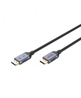 UNITEK C1628GY01-1.5M DisplayPort-kaabel 1,5 m Must, Hall