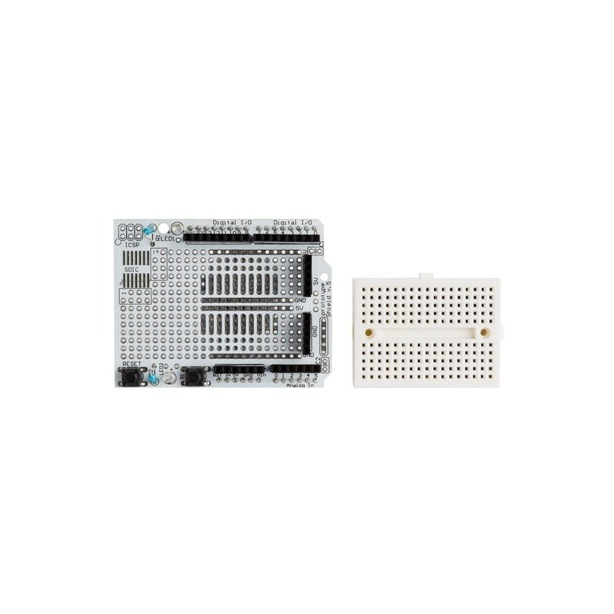 Velleman VMA201 development board accessory Proto shield Black, White – 2
