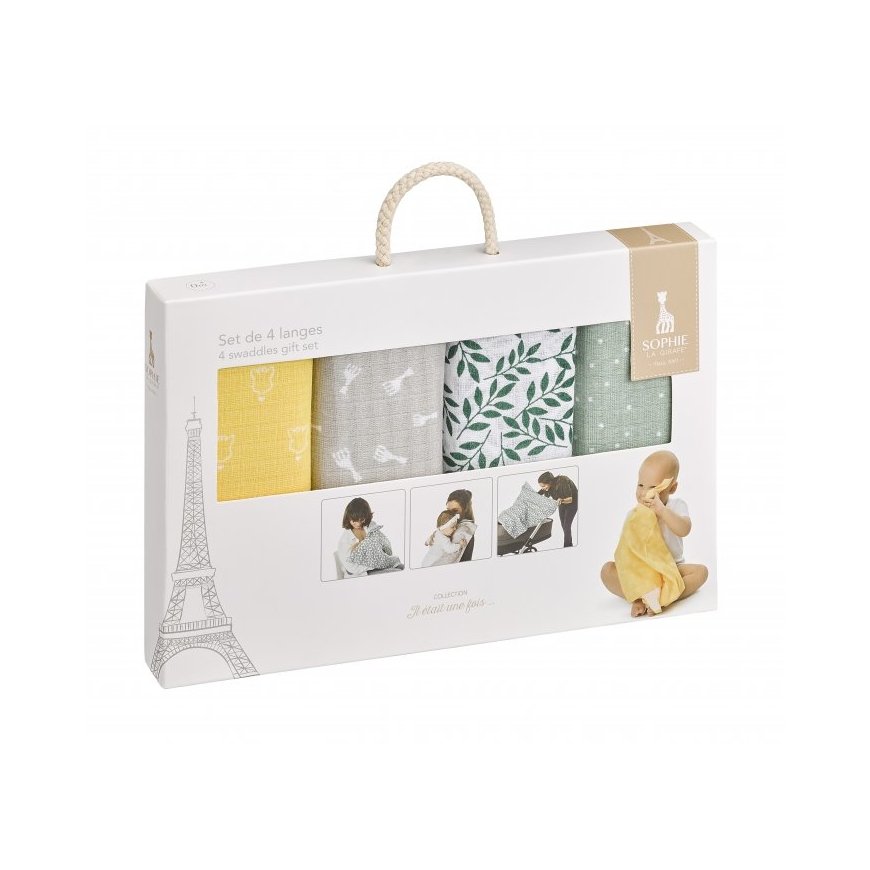 Sophie la girafe 850800 swaddle Swaddle blanket Multicolour – 3