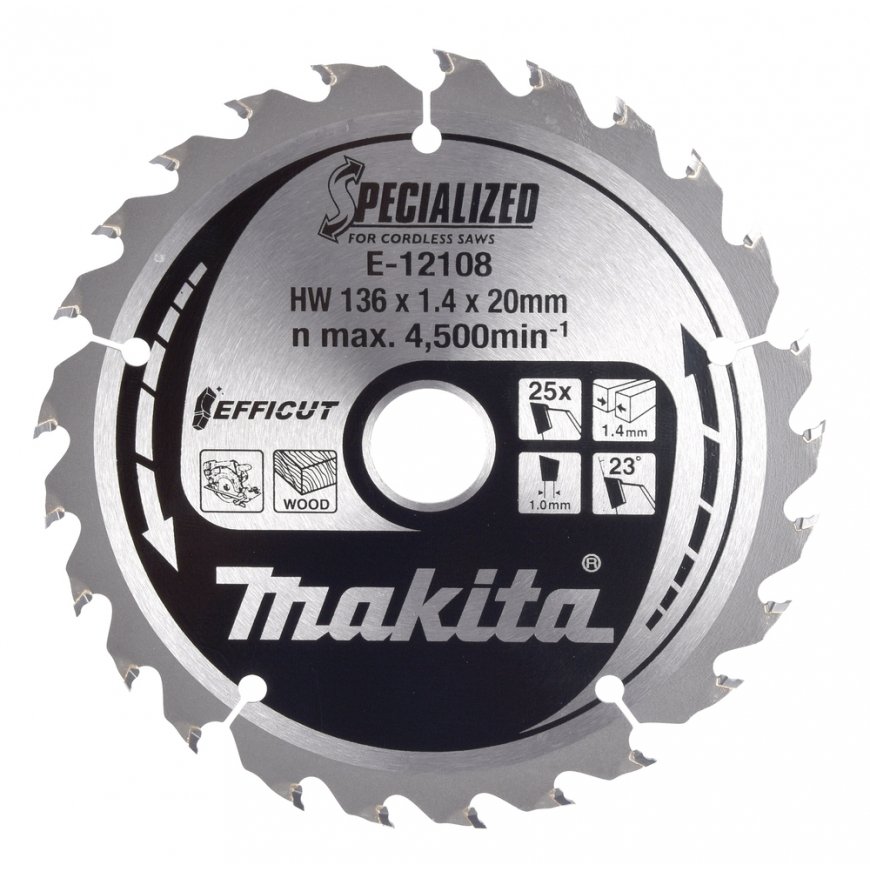 Makita E-12108 diskinio pjūklo ašmenys 1 vnt