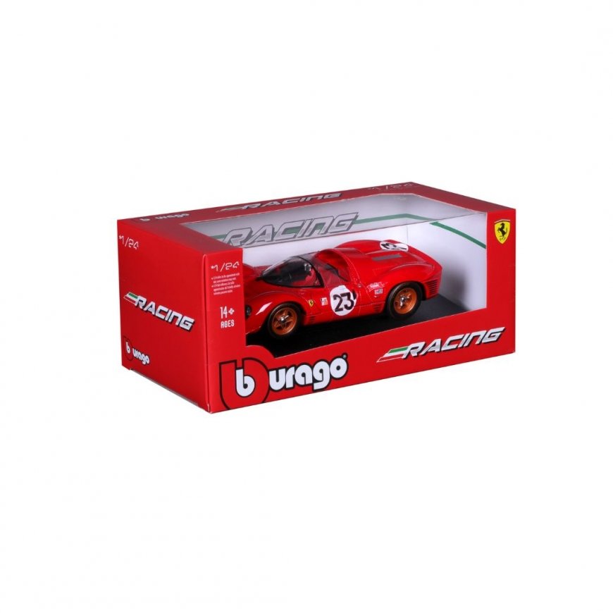 BBURAGO Ferrari 330 P4 Daytona Supercar model Preassembled 1:24 – 2