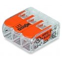 Wago 221-413 клеммная коробка 1P Оранжевый, Прозрачный Wago 221-413 клеммная коробка 1P Оранжевый, Прозрачный