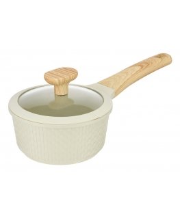 Resto Kitchenware 93800 кастрюля 1,3 L Круглый Бежевый