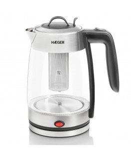 Haeger EK-22F.020A elektrikann 1,8 l 2200 W Hall, Läbipaistev