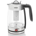 Haeger EK-22F.020A electric kettle 1.8 L 2200 W Grey, Transparent Haeger EK-22F.020A electric kettle 1.8 L 2200 W Grey, Transparent