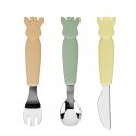 Sophie la girafe Cutlery set vauvojen lahjasetti Poika/tyttö Monivärinen Sophie la girafe Cutlery set vauvojen lahjasetti Poika/tyttö Monivärinen