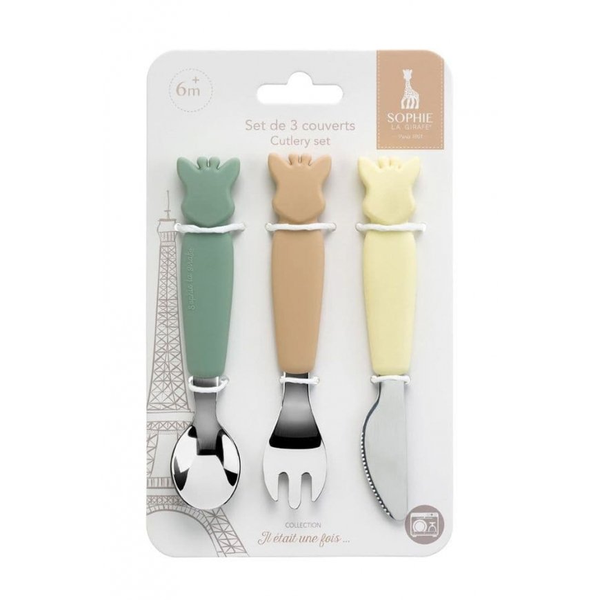 Sophie la girafe Cutlery set baby gift set Boy/Girl Multicolour – 2