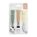 Sophie la girafe Cutlery set bērnu dāvanu komplekts Zēniem/meitenēm Daudzkrāsains Sophie la girafe Cutlery set bērnu dāvanu komplekts Zēniem/meitenēm Daudzkrāsains
