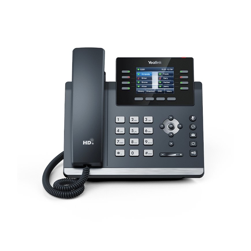 Yealink SIP-T44W IP-телефон Серый 8 линий ЖК Wi-Fi