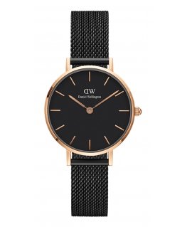 Daniel Wellington Petite Ashfield Käekell Emane Kvarts Must, Pärlmutter Pärlmutter