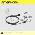 HP Essential Nano Combination Cable Lock HP Essential Nano Combination Cable Lock