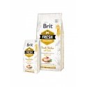 Brit Fresh 12 kg Взрослый Яблоко, Гречка, Курица, Картофель Brit Fresh 12 kg Взрослый Яблоко, Гречка, Курица, Картофель