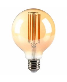 Visional LED E27 G95, 10W, 1200lm, 3000K, Amber