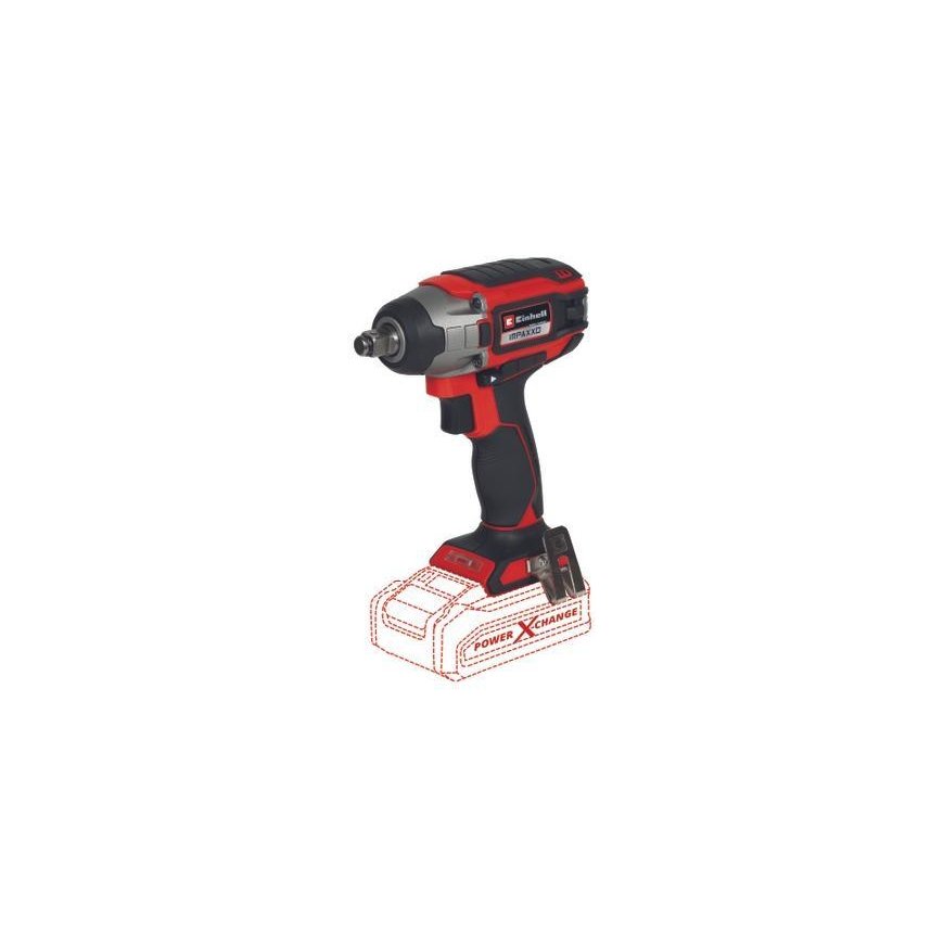 Einhell IMPAXXO 18/230 2900 RPM musta, Punainen – 2