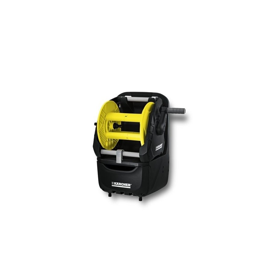 Kärcher 2.645-164.0 garden hose reel Wall-mounted reel Black, Yellow
