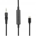 Saramonic LC-C35 audio cable 3.5mm Lightning Black Saramonic LC-C35 audio cable 3.5mm Lightning Black
